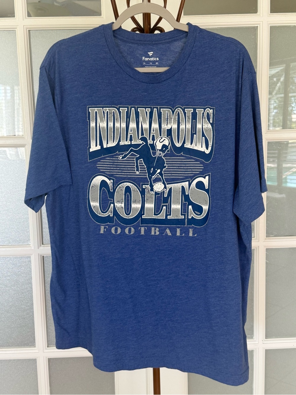 Fanatics Indianapolis Colts Blue Graphic T-Shirt Men’s XL NFL Football Tee